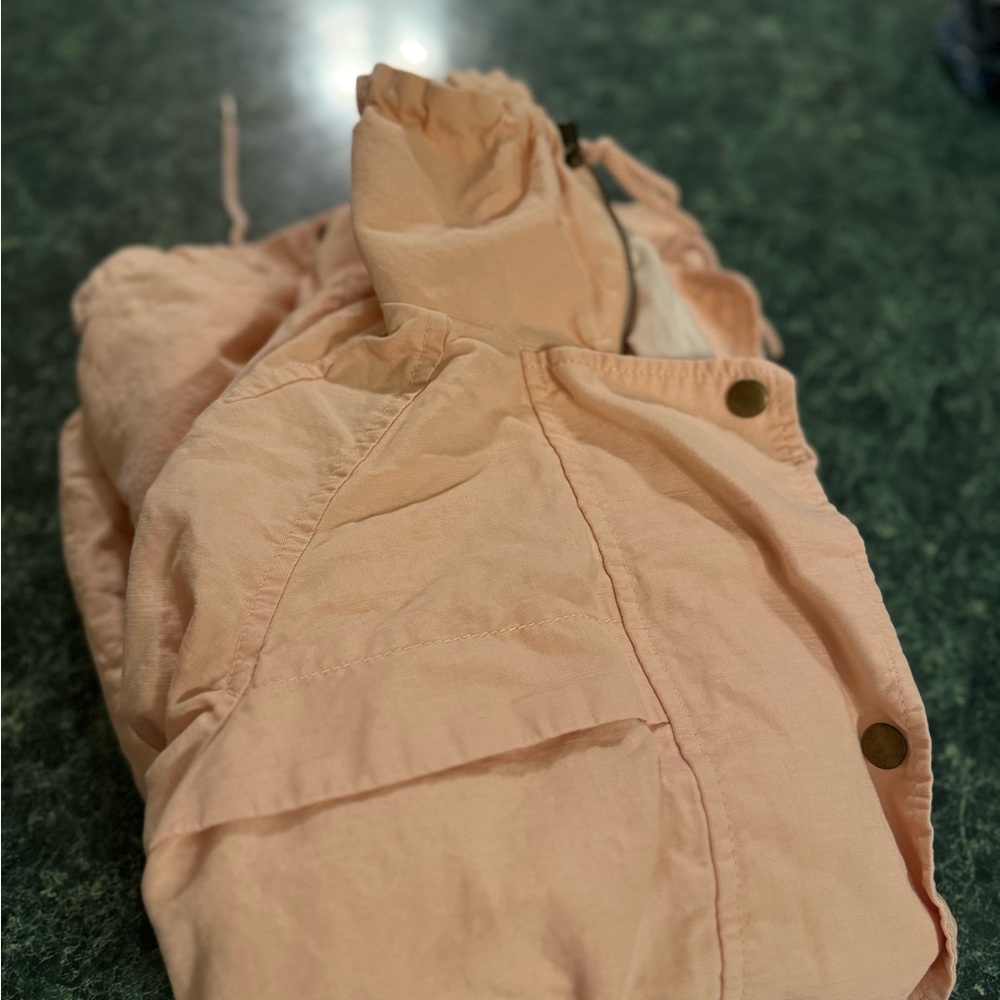 Loft Blush Utility Jacket With Drawstring Waist - image 7